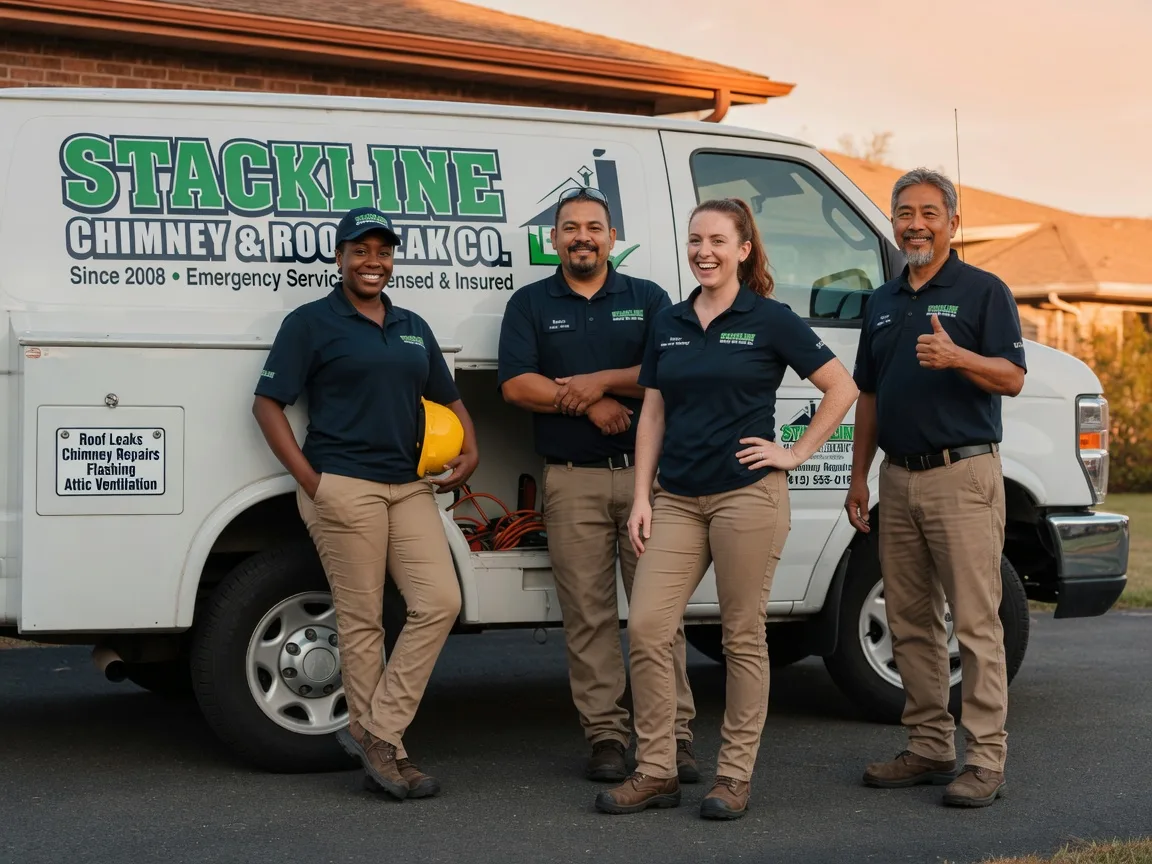 Chimney flashing repair company in Minden, WV